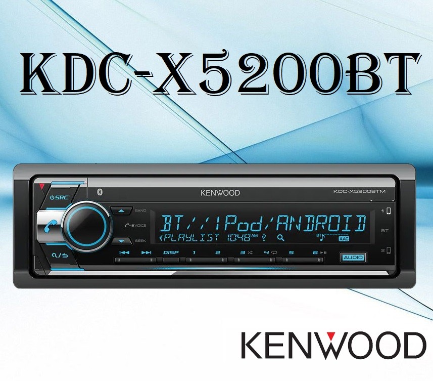 Kenwood KDC-X5200BT راديوپخش كنوود