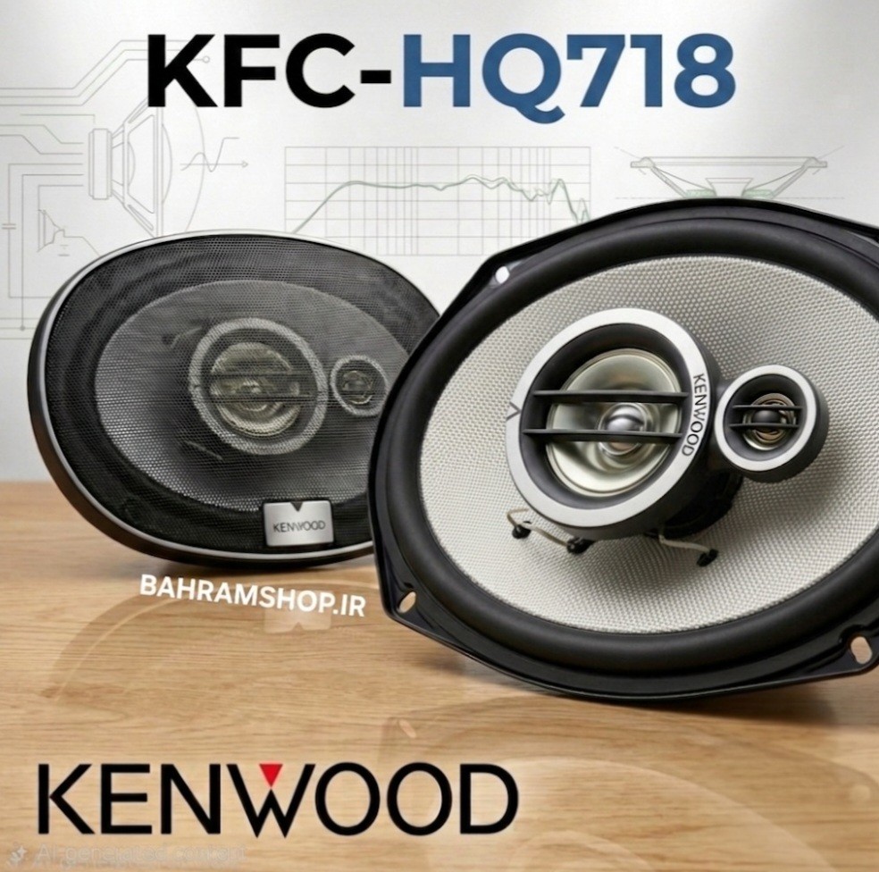 Kenwood KFC-HQ718 بلندگو ۷۱۸ کنوود