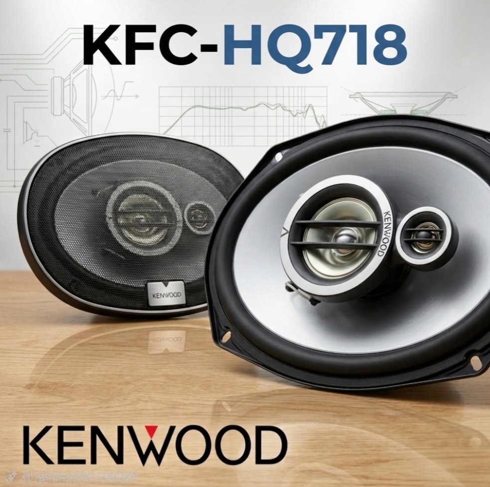 Kenwood KFC-HQ718 بلندگو ۷۱۸ کنوود