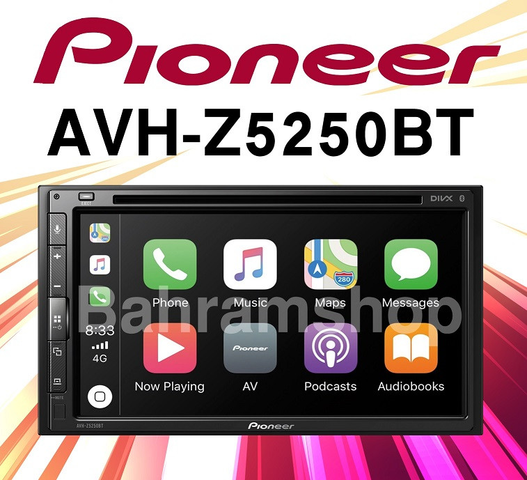 Pioneer AVH-Z5250BT پخش تصویری پایونیر ۵۲۵۰