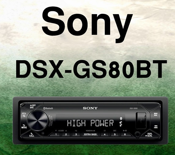 Sony DSX-GS80BT پخش صوتی ۸۰ سونی
