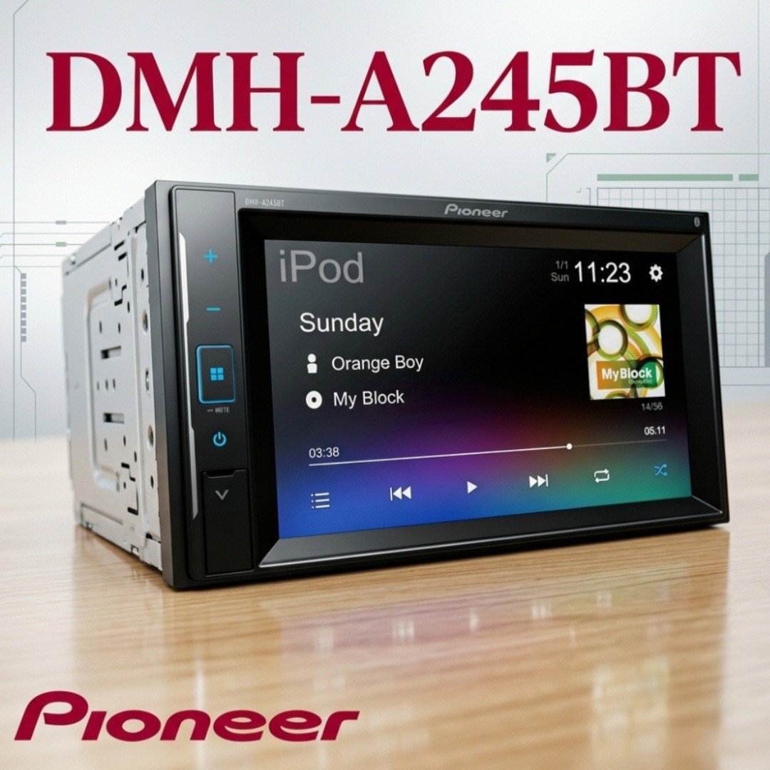 Pioneer DMH-A245BT پخش دودین پایونیر
