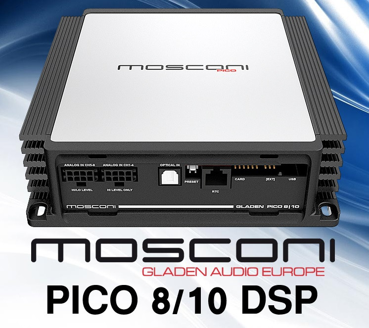 Mosconi PICO 8/10 DSP پروسسور آمپلی فایر ماسکونی