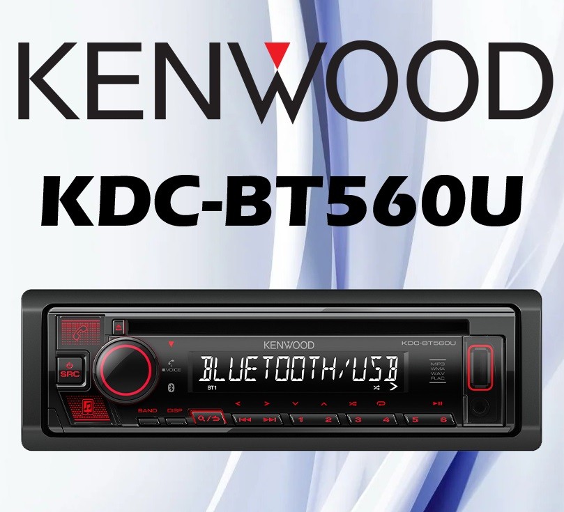 KENWOOD KDC-BT640U BLUETOOTH MP3 USB RADIO 1-DIN - Sklep, Opinie, Cena w