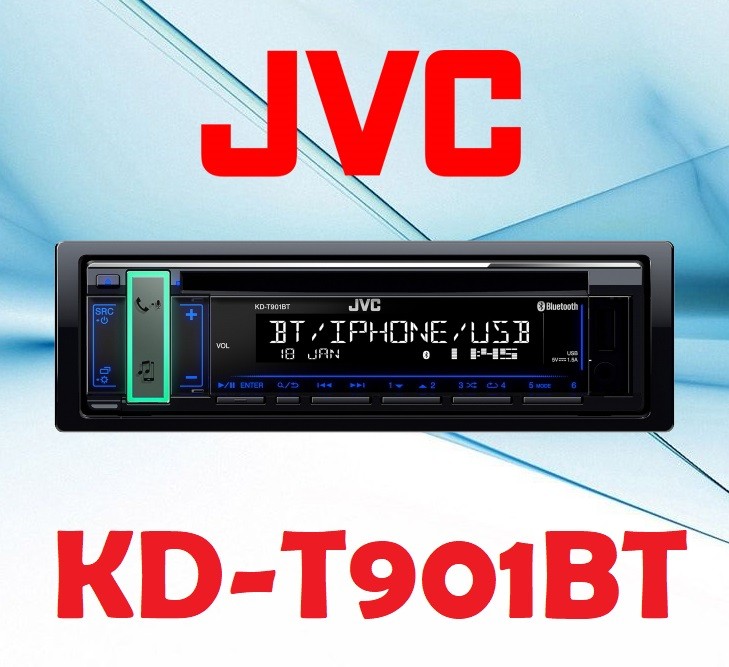 JVC KD-T901BT پخش جی وی سی