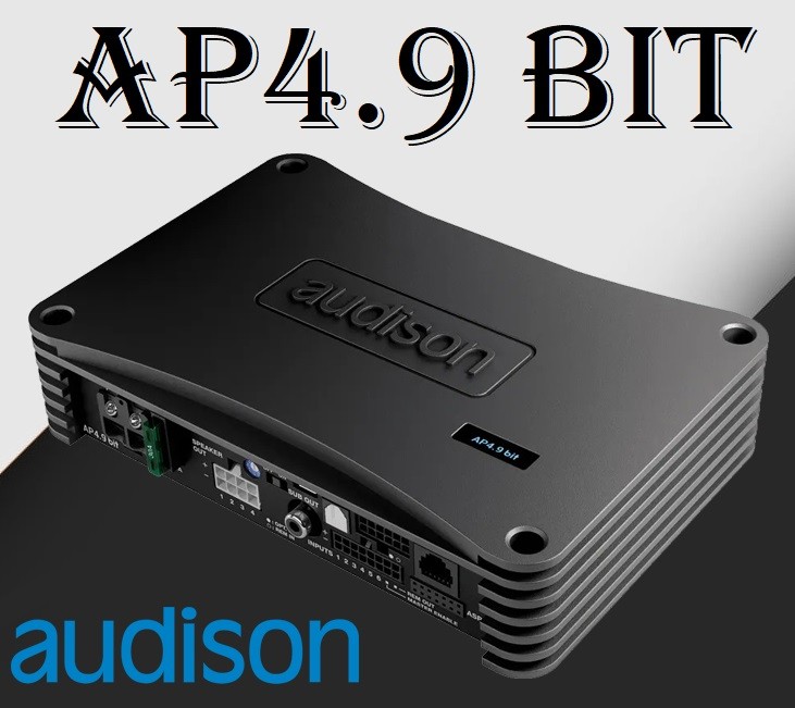 Audison AP4.9bit آمپلی فایر پروسسور اودیسون