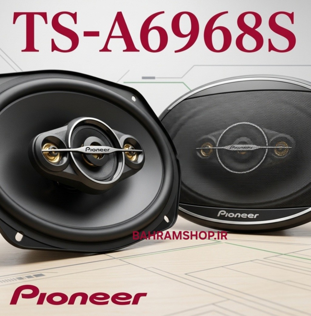 Pioneer TS-A6968S بلندگو بیضی پایونیر