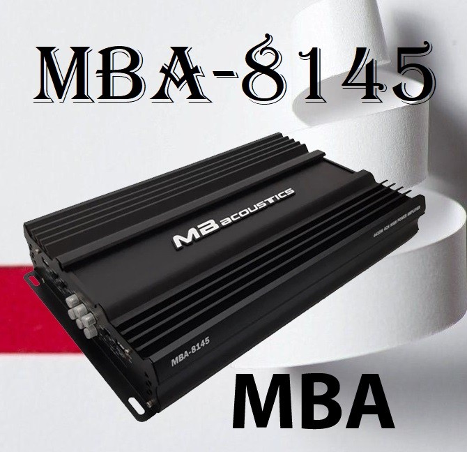MBA-8145 آمپلی فایر ام بی آکوستیک