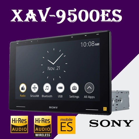 Sony XAV9500ES پخش تصویری سونی