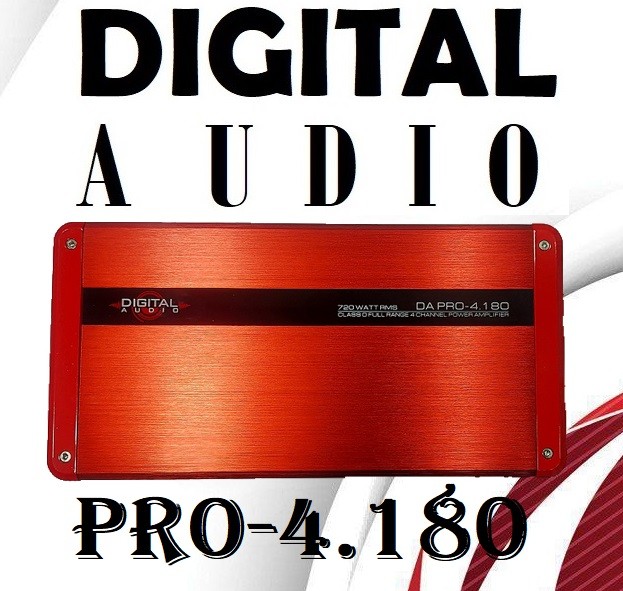 Digital Audio PRO-4.180 آمپلی فایر دیجیتال آئودیو