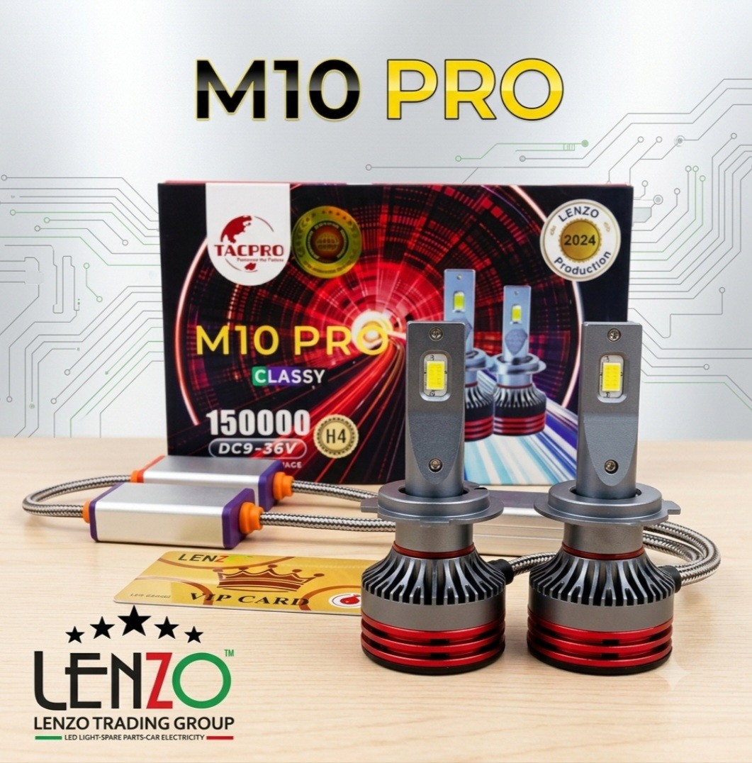 Lenzo M10 pro هدلایت لنزو