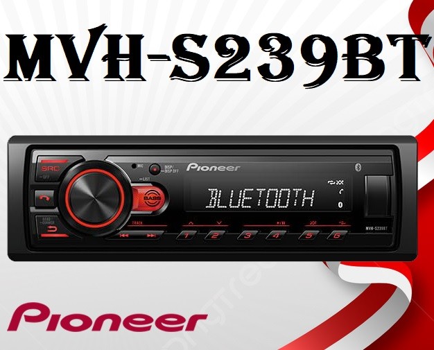 Pioneer MVH-S239BT پخش صوتی پایونیر