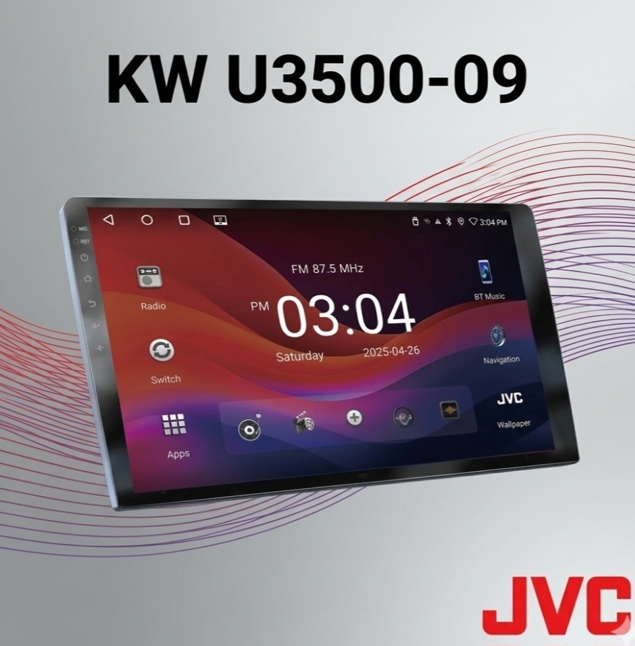 JVC KW-U3500-09 پخش اندروید جی وی سی