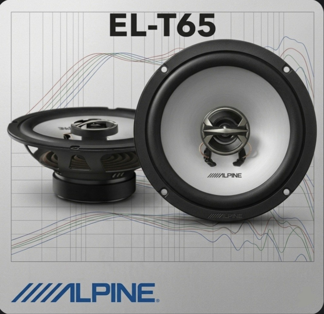 Alpine El-T65  بلندگو گرد آلپاین