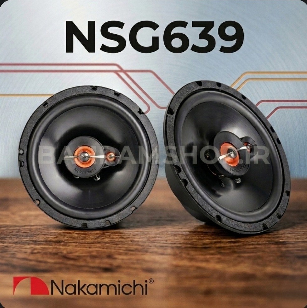 Nakamichi NSG639 بلندگو گرد ناکامیچی