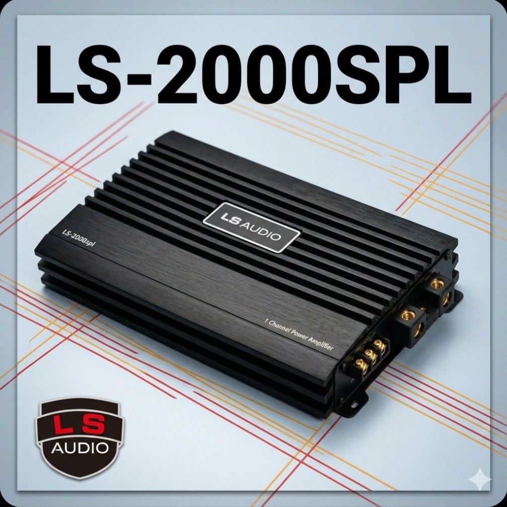 LS AUDIO LS-2000spl آمپلی فایر مونو ال اس آئودیو