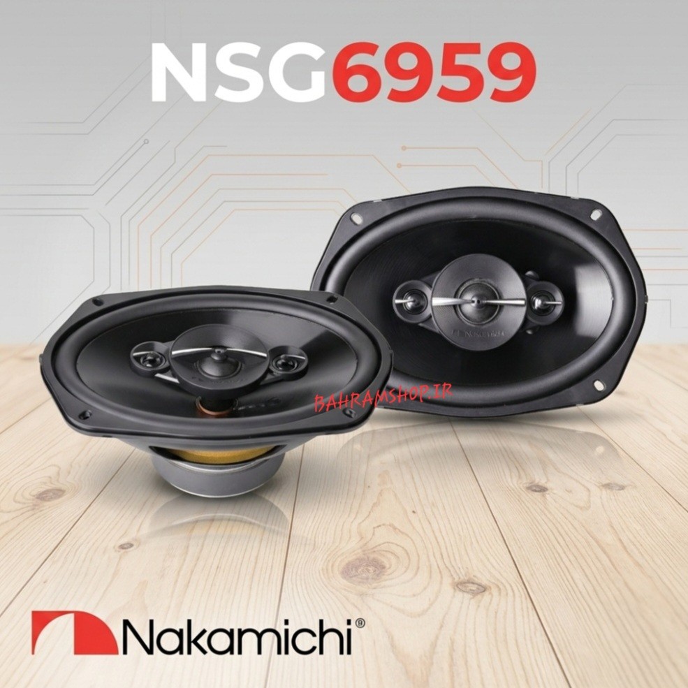 Nakamichi NSG6959 بلندگو بیضی ناکامیچی