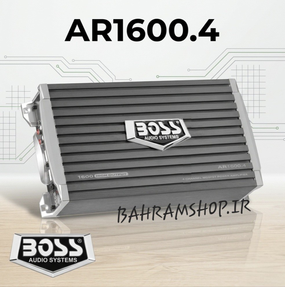 Boss Audio System AR1600.4 آمپلی فایر بس
