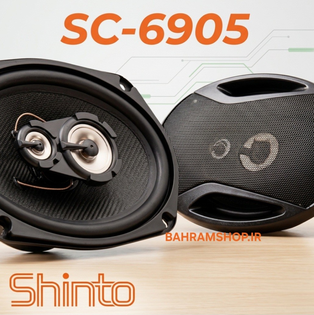 Shinto SC-6905 بلندگو بیضی شینتو