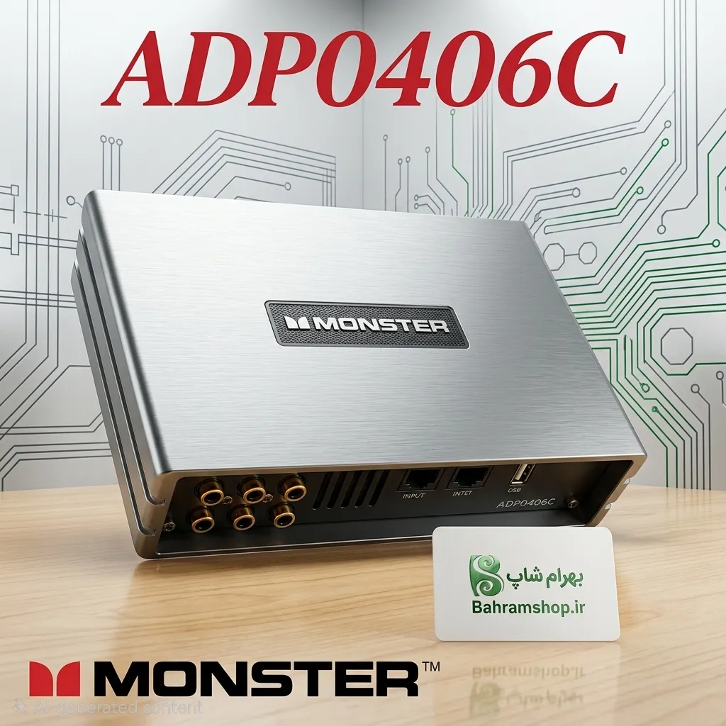 Monster ADP0406C آمپلی فایر پروسسور مانستر