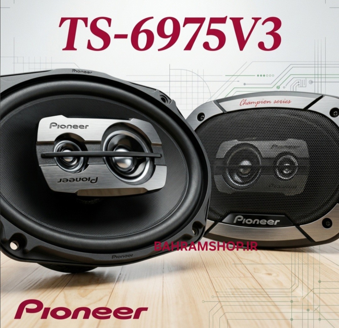 Pioneer TS-6975V3 بلندگو بیضی پایونیر